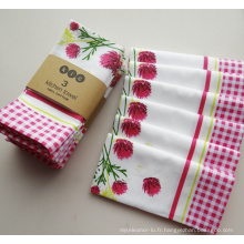 (BC-KT1003) Serviette de cuisine 100% coton à la mode et élégante